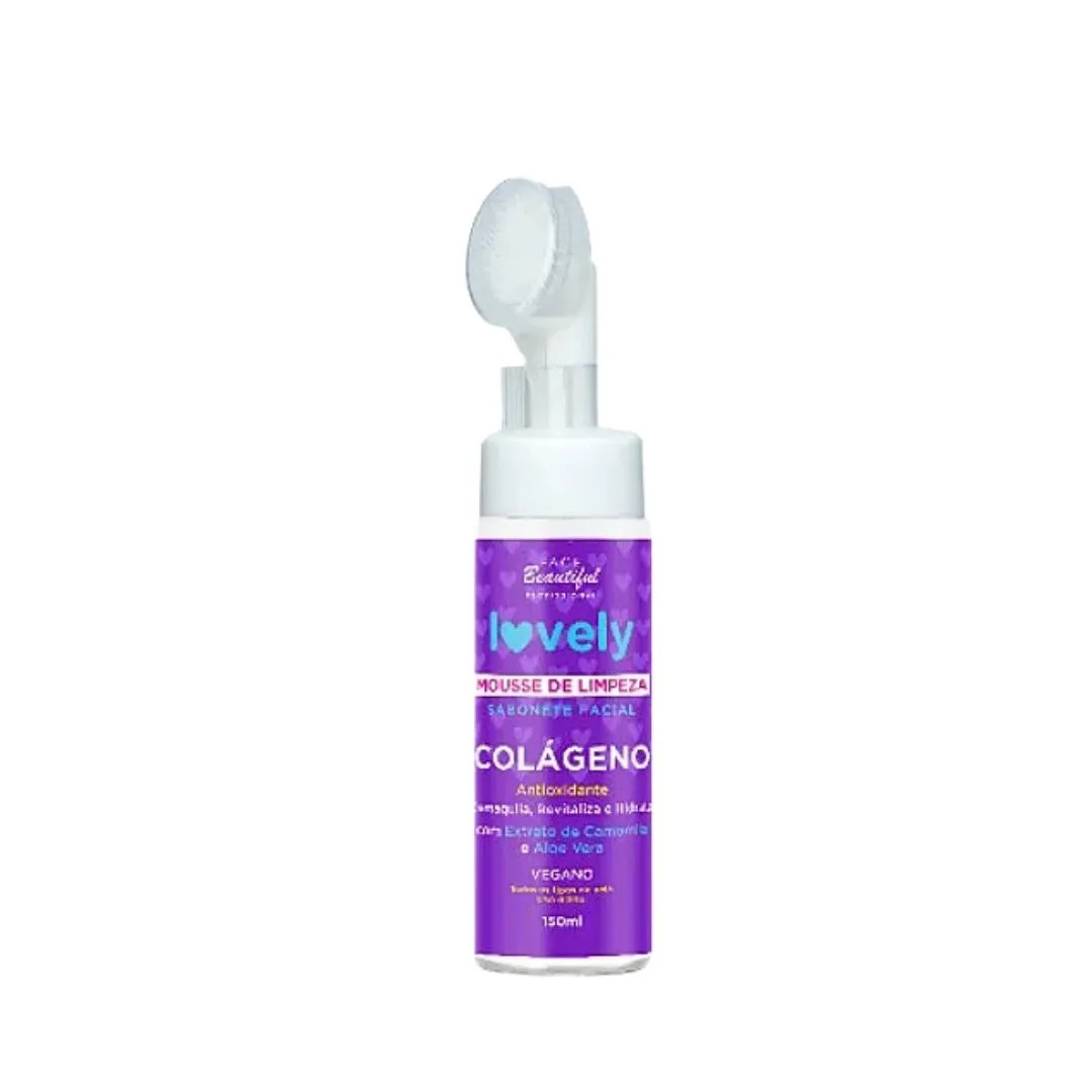 Mousse Facial de Limpeza Lovely