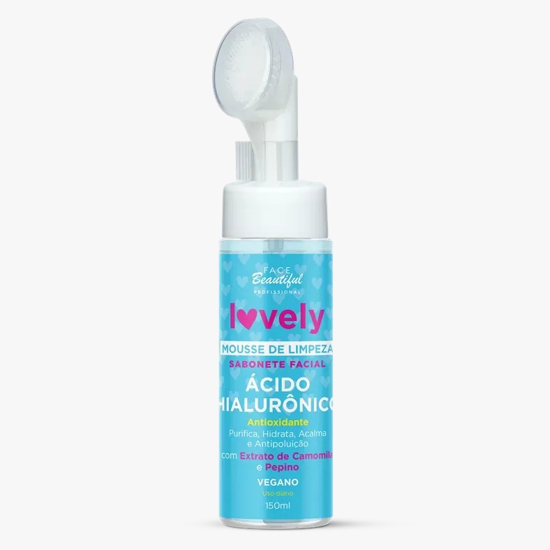 Mousse Facial de Limpeza Lovely