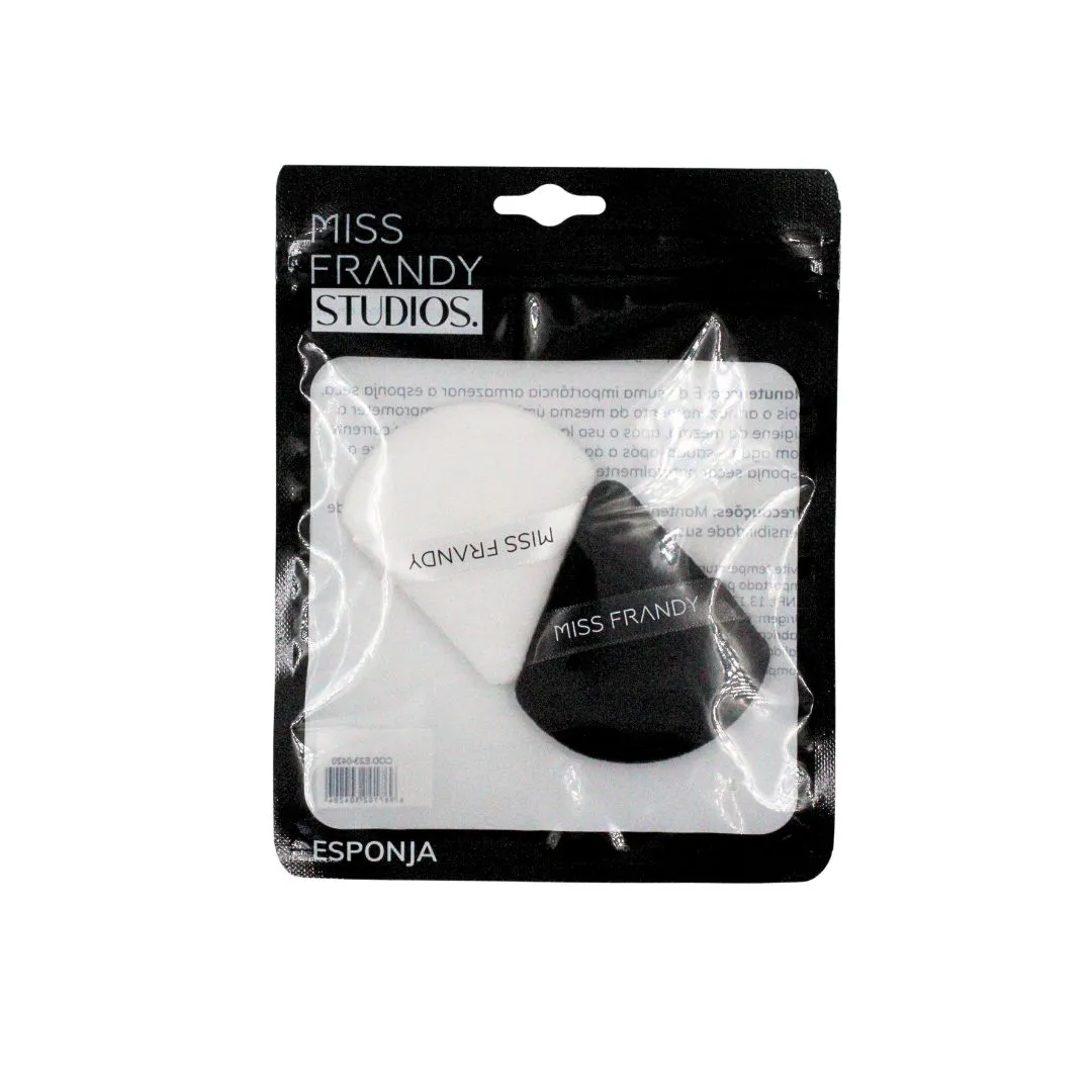 Kit C/2 Esponjas Para Maquiagem - Miss Frandy