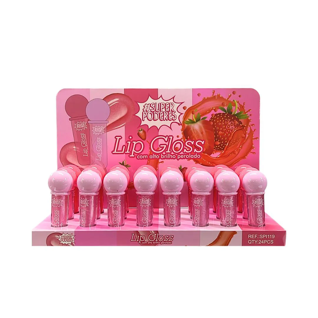 Lip Gloss Super Poderes